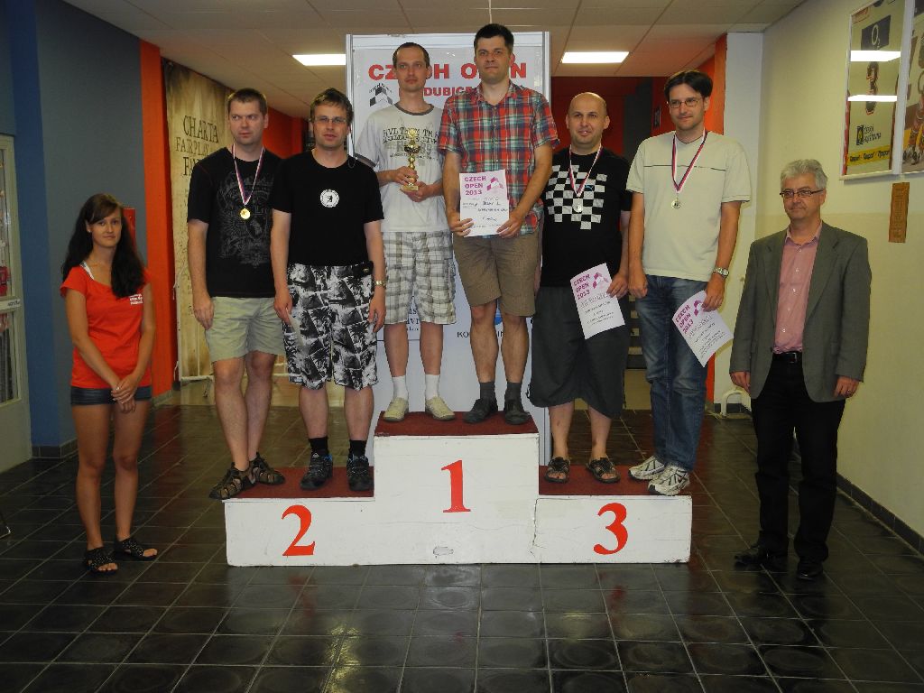 Winners of bughouse chess tourney Czech Open