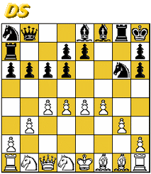 Alternative bughouse chess start position : DS